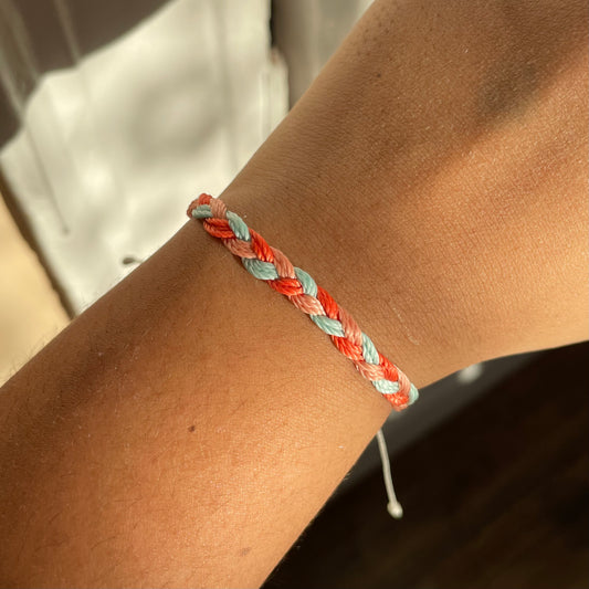 Aloha beach wax string bracelet