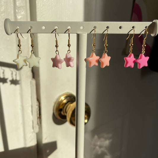 Star earrings